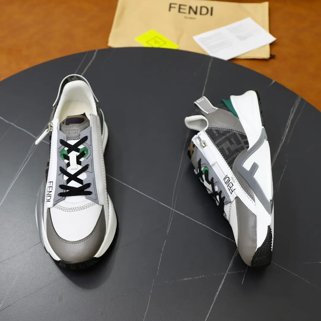 Men's men's shoes 290🔥Brand: FENDI Size: 38-44 (45, 46 customized) Grade: Original quality High version Material: Imported cowhide ➕ High-quality and comfortable lining Original lightweight non-slip outsole Style category: Travel Fashion casual shoes Versatile trend